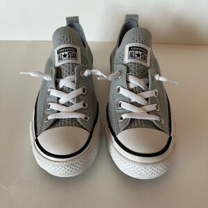 Grey Converse.